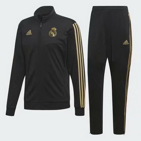 Chandal Del Real Madrid 2019-2020 Negro Amarillo